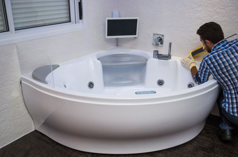 Luxurious Corner Bathtub